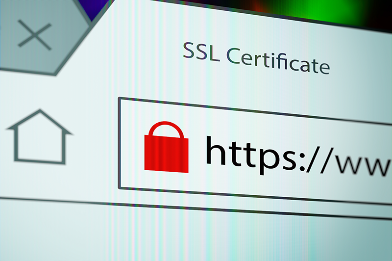 ssl certificate https not secure image web
